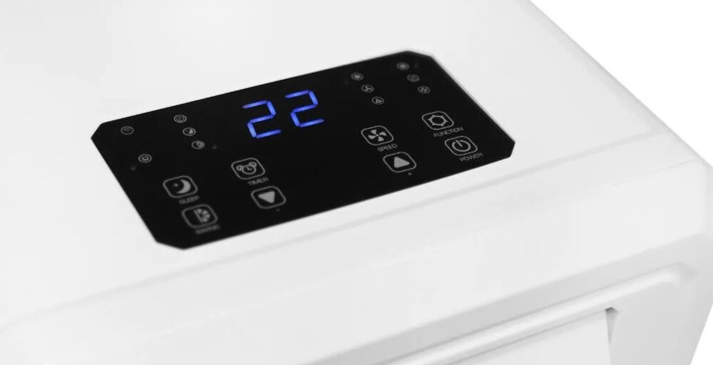 KLIMATYZATOR MISSION AIR Mist Regulacja prędkości wentylatora 3 poziomy automatyczny dobór komfort