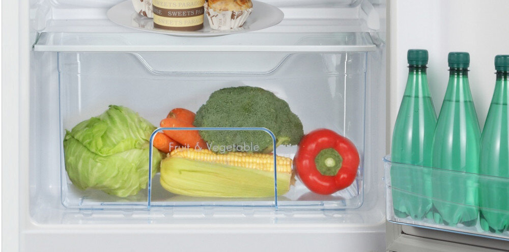 LODÓWKA SMITH&BROWN SFTTF-111-WE3 długa świeżość szuflada warzywa owoce