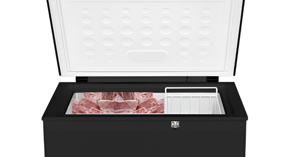 ZAMRAŻARKA SMITH&BROWN SZCF-302-BE3 BLACK szybkie mrożenie funkcja błyskawiczne mrożenie