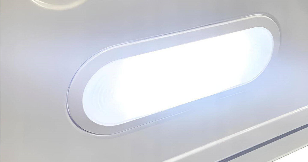 ZAMRAŻARKA SMITH&BROWN SZCF-302-BE3 BLACK Oświetlenie LED widoczne wnętrze jasne światło energooszczędność