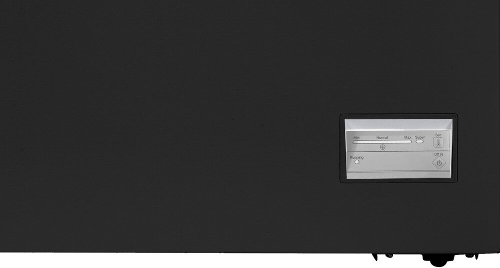 ZAMRAŻARKA SMITH&BROWN SZCF-302-BE3 BLACK Wyświetlacz sterowanie ustawienia temperatura  Wyświetlacz