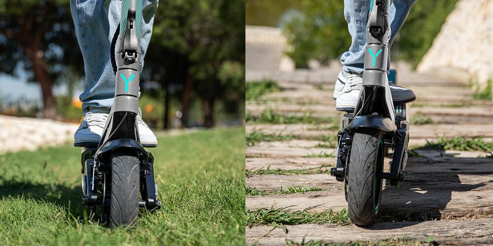 Hulajnoga elektryczna CECOTEC Bongo Y45 45km 350W Amortyzacja 10 Szary sygnal dzwiekowy tempomat wieksze bezpieczenstwo oszczednosc energii