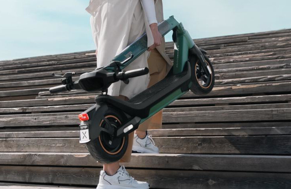 Hulajnoga elektryczna CECOTEC Bongo X65 Connected 65km 500W 10—Zielony srodek codziennego transportu