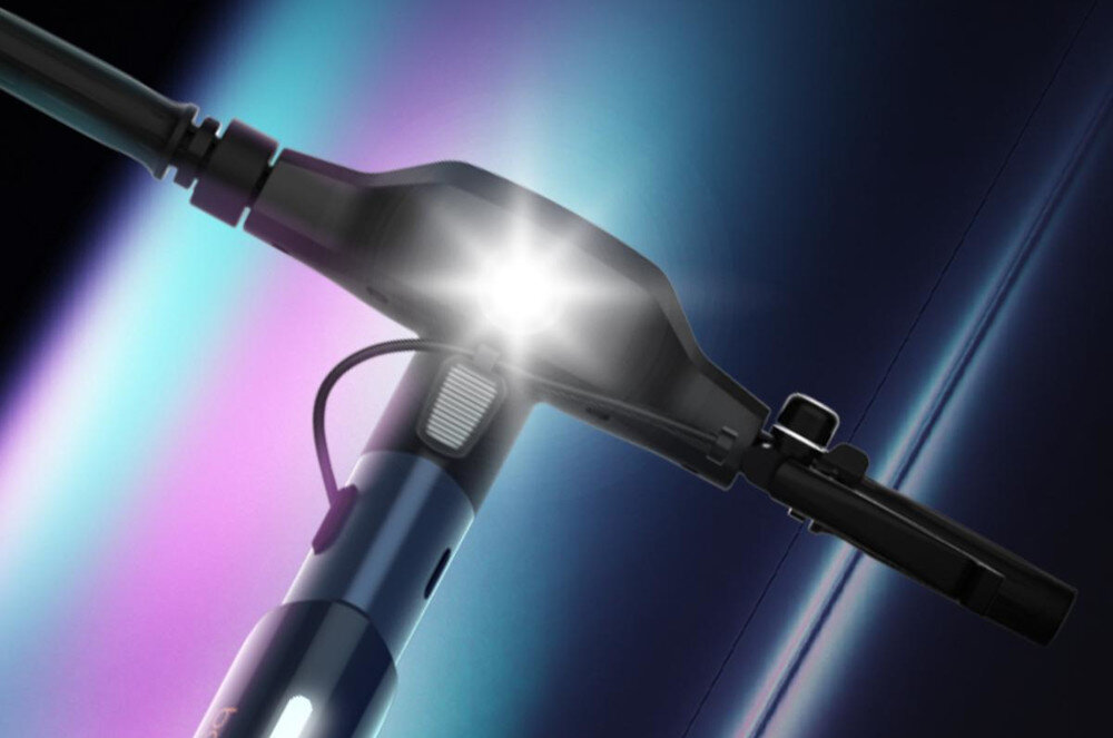 Hulajnoga elektryczna CECOTEC Bongo X45 Connected 45km 350W 10 Niebieski bezpieczenstwo przednie i tylne swiatla automatyka oswietlenia wykrywanie slabego oswietlenia