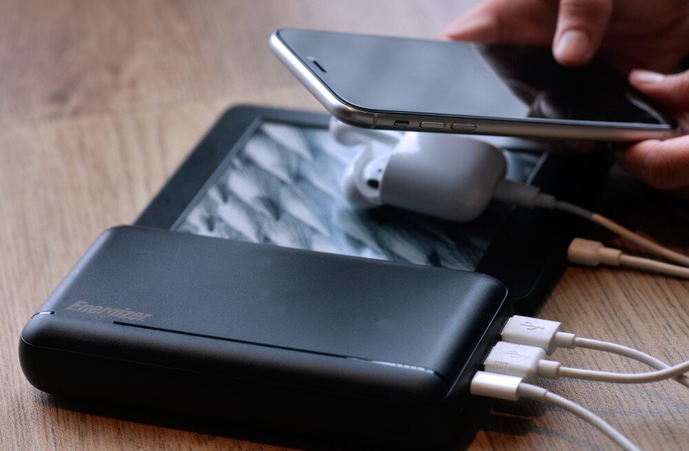 Powerbank ENERGIZER UE30057PQ 30000mAh 22.5W Czarny zabezpieczenia bezpieczeństwo obudowa