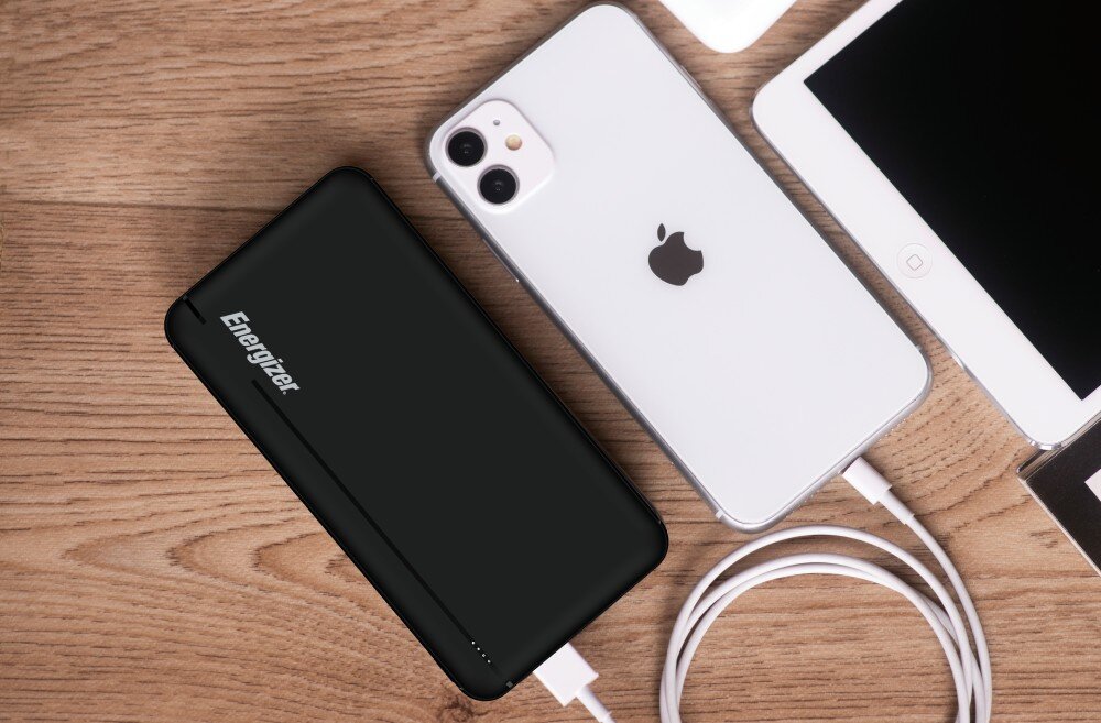 Powerbank ENERGIZER UE30057PQ 30000mAh 22.5W Czarny wymiary wielkość waga