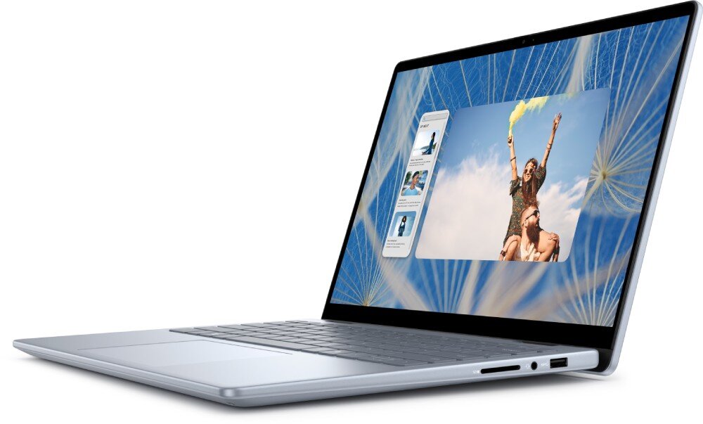 Laptop DELL Inspiron 7440-7401 14 Core 5 120U 8GB RAM 512GB SSD Windows 11 Home bateria czas działania ładowanie zasilacz