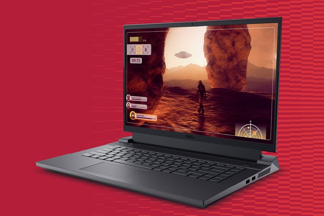 Laptop DELL G15 - 165 Hz ComfortView Plus 100% palety barw sRGB