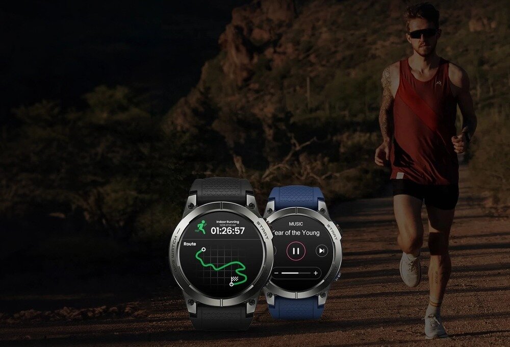 Smartwatch ZEBLAZE Stratos 3 Pro Muzyka