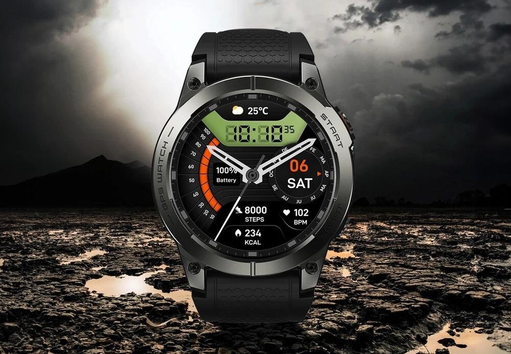 Smartwatch ZEBLAZE Stratos 3 Pro design 