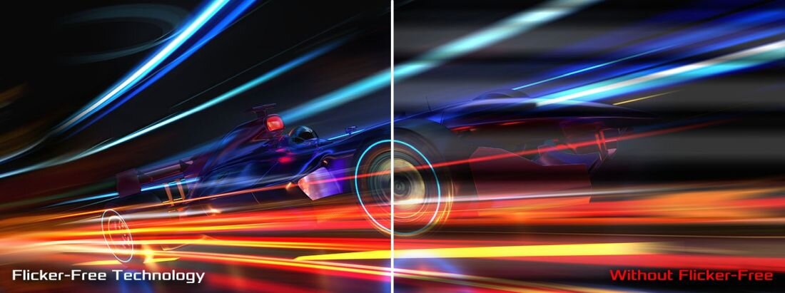 Monitor ASROCK Phantom Gaming PG27QFT1B - Flicker Free   