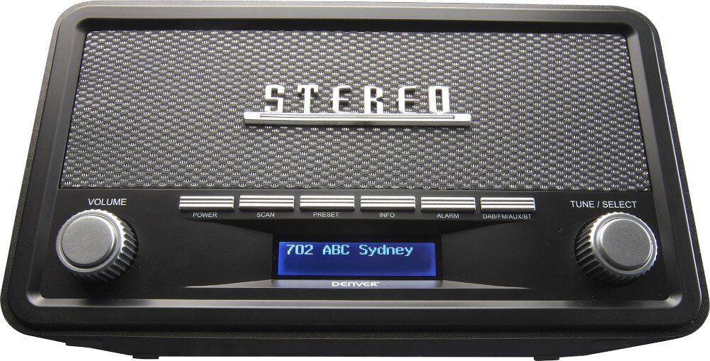 Radio DENVER DAB-18 Cyfrowe Przenośne Czarny opis