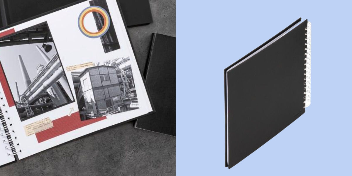 Album HAMA Signs 7500 28x24 Czarny (50 stron)
				trwała konstrukcja, solidna oprawa książkowa, produkt z przyczepiony zdjęciami, produkt na niebieskim tle