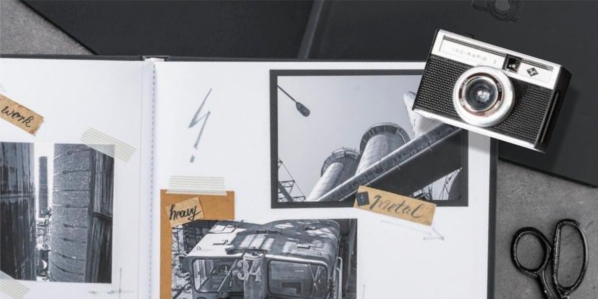 Album HAMA Wrinkled 24x17 Brązowy (36 stron)
				kreatywna swoboda, pełna swoboda w układaniu zdjęć, możliwość podjęcia decyzji, personalizacji i dostosowania albumu,
				album z przyklejonymi zdjęciami, aparat