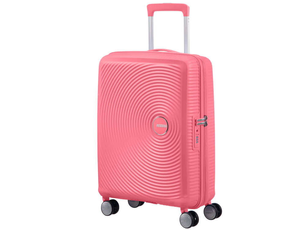Walizka AMERICAN TOURISTER SoundBox 55 cm różowy