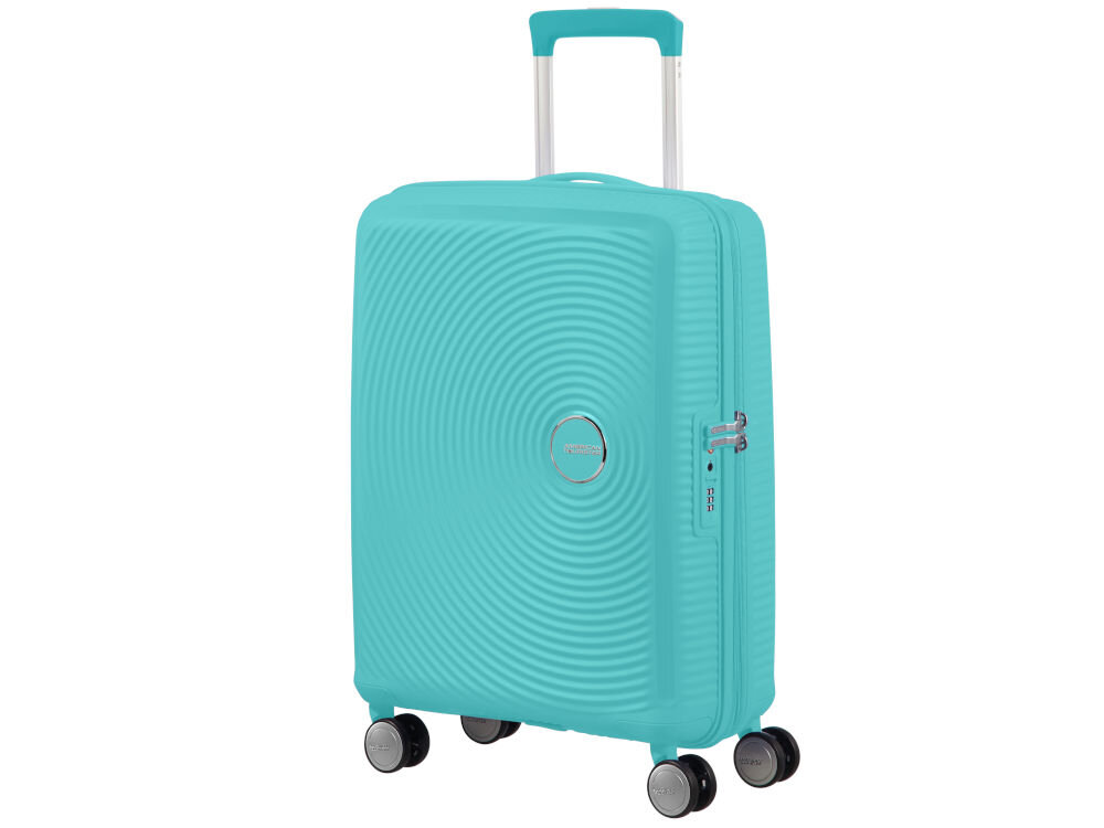 Walizka AMERICAN TOURISTER SoundBox 55 cm niebieski
