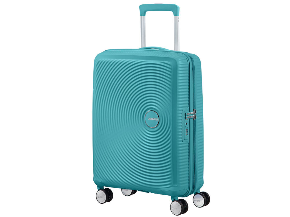 Walizka AMERICAN TOURISTER SoundBox 55 cm turkusowy