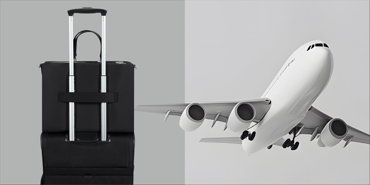 SAMSONITE Be-Her regulowany i odczepiany pas na ramię Smart Sleeve rączce walizki