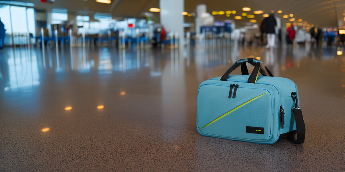 Torba AMERICAN TOURISTER Take2Cabin wygodnych rączek Odczepiany pas torby na laptopa