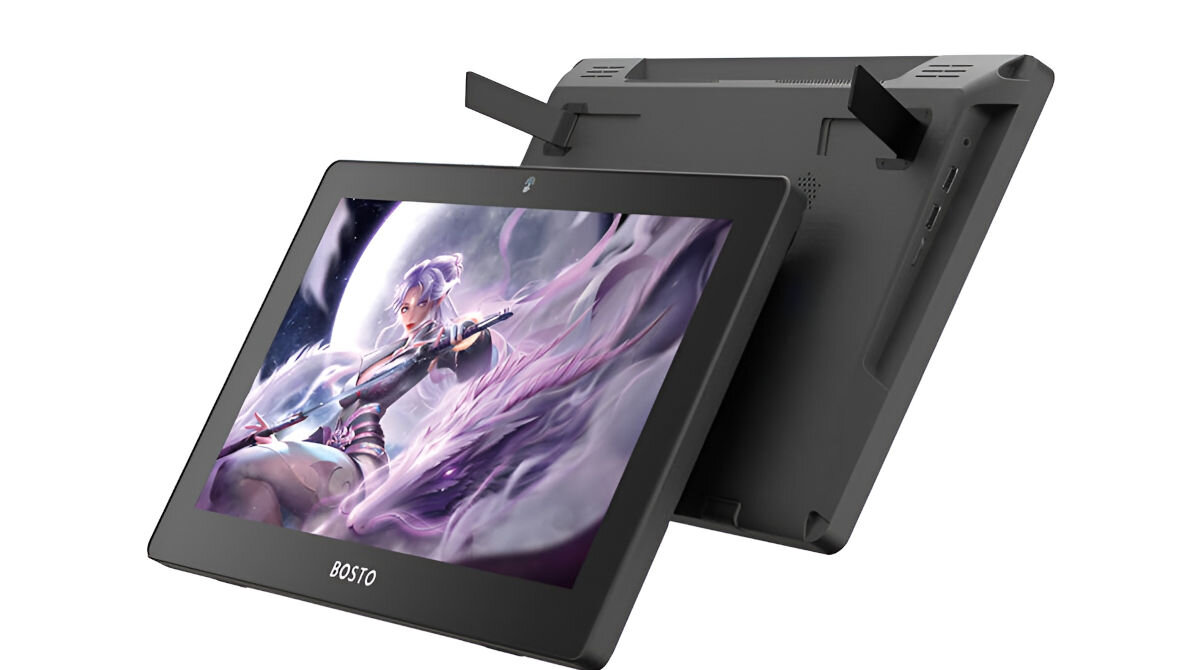 Tablet graficzny BOSTO BST-X5 (16/512GB) metalowe nóżki regulacja nachylenia o 19°
