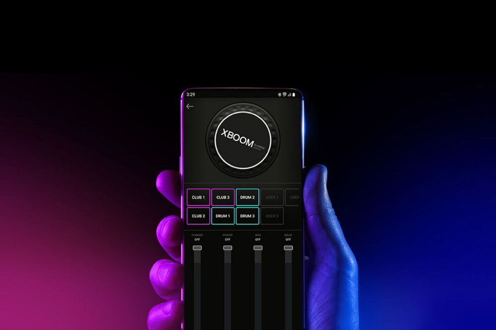 Power audio LG XL9T aplikacja xboom
