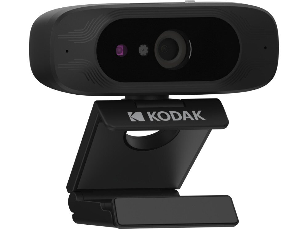 Kamera internetowa KODAK Access z rozpoznawalnością twarzy USB-C - 1080p osłona prywatność wskaźnik LED