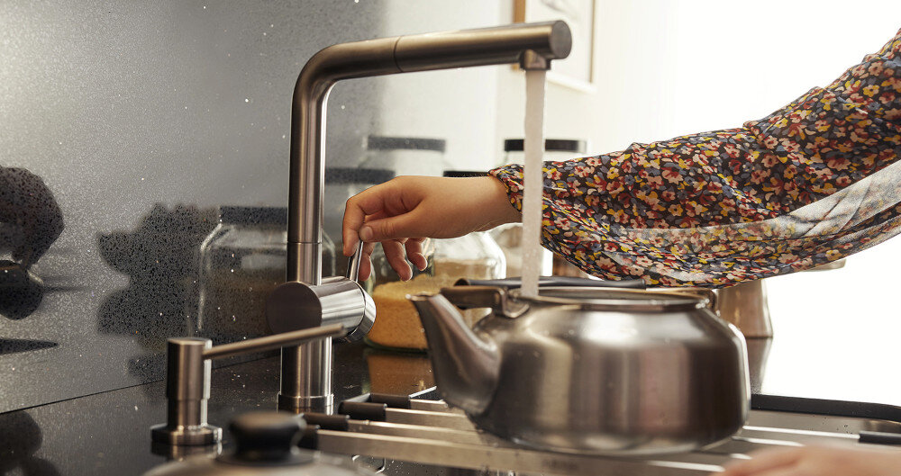 BATERIA KUCHENNA BLANCO Linus-S 527699 obrotowa wyciągana wylewka kolor czarny