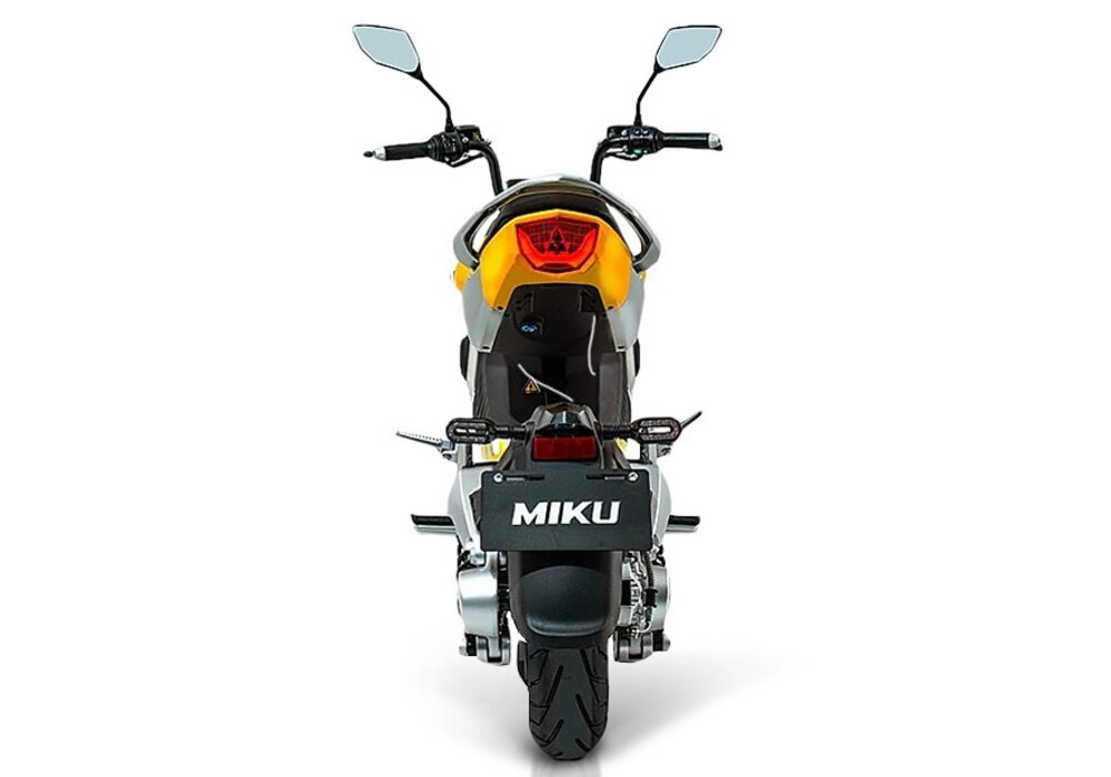 Motocykl elektryczny IML Miku Super Sunra Żółty tempomat alarm komfort bezpieczenstwo uzytkowania