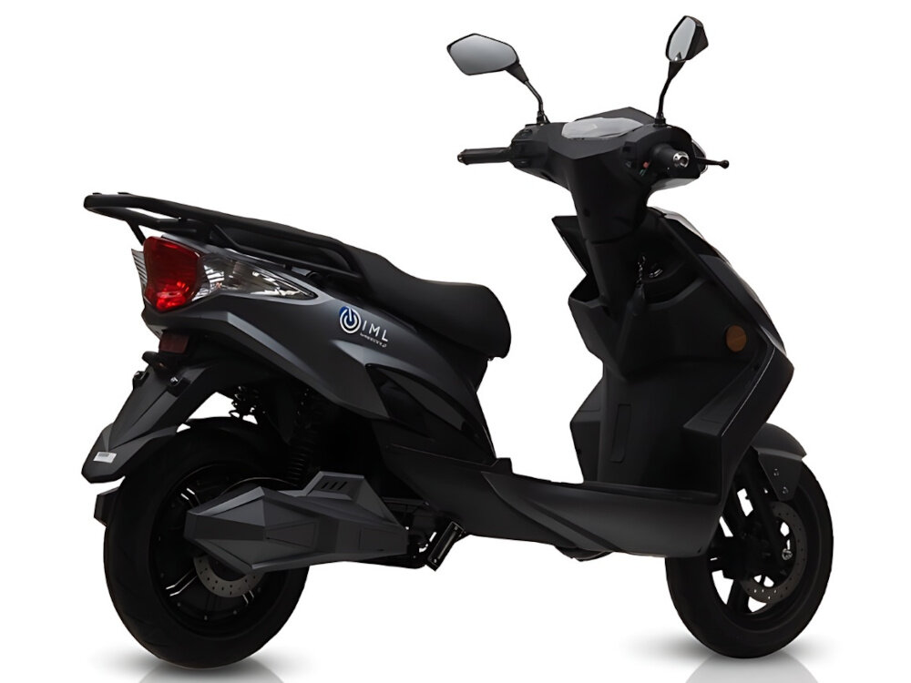 Skuter elektryczny IML X1 Szaro-czarny glosniki technologia Bluetooth glosniki czysty wyrazny dzwiek wygoda rozrywka