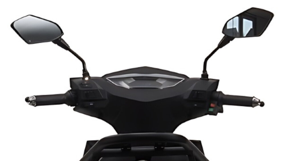 Skuter elektryczny IML X1 Double Szaro-czarny cyfrowy wyswietlacz panel informacyjny niezbedne dane w czytelnej formie jasny podswietlany ekran kontrola nad skuterem