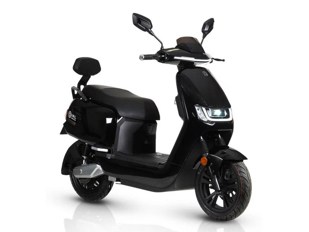 Skuter elektryczny IML Sunra Robo-S Czarny srodek codziennego transportu