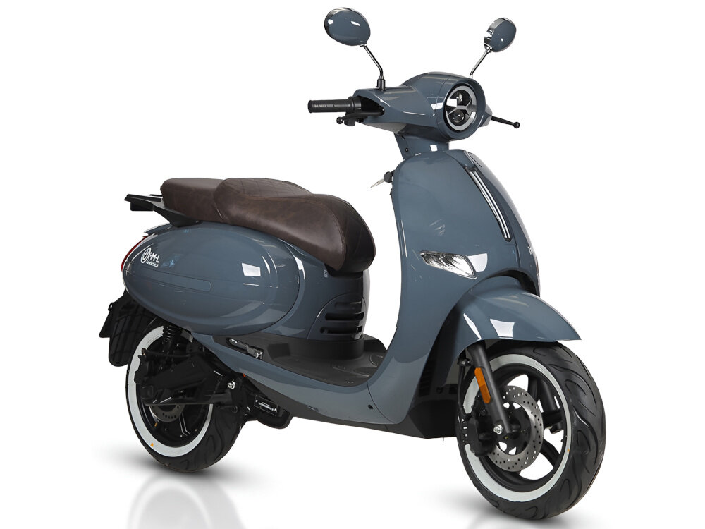 Skuter elektryczny IML S6 Double Niebieski srodek codziennego transportu