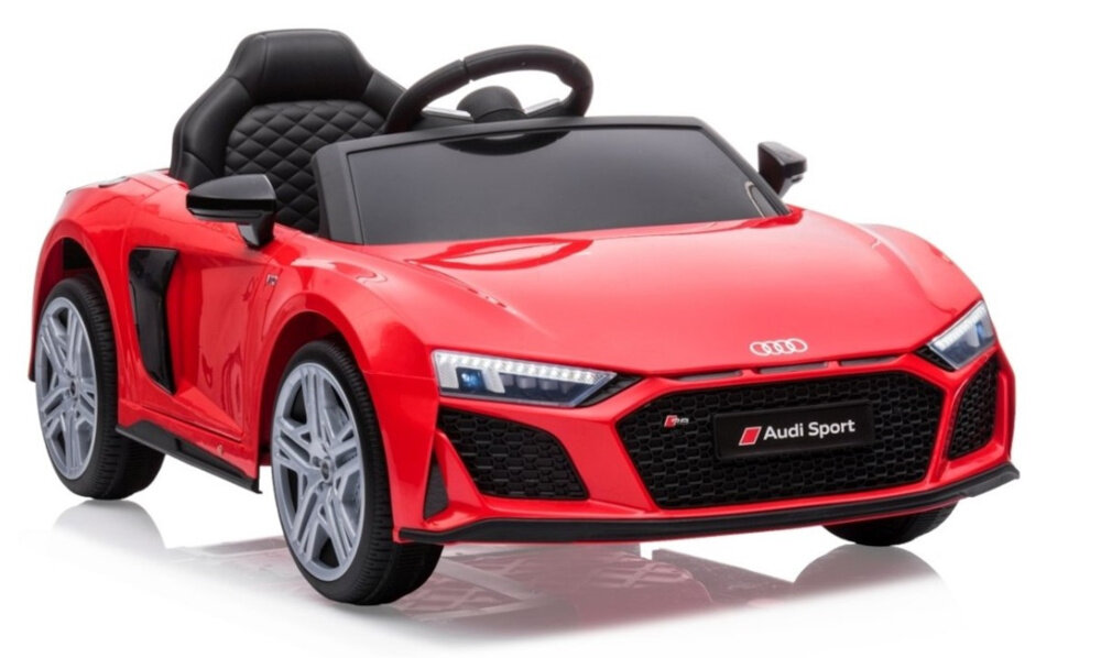 Samochód dla dziecka MILLY MALLY Audi R8 Spyder Czerwony emocje radosc licencja Audi luksus bezpieczenstwo zaawansowane technologie inspiracja do podrozowania w swiecie wyobazni