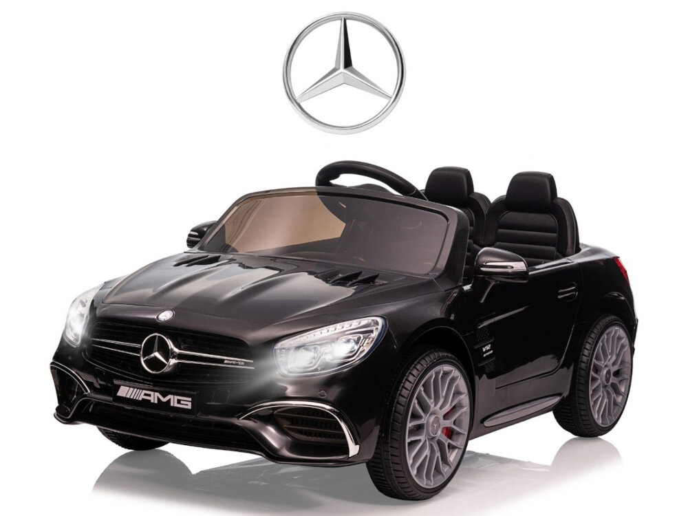 Samochód dla dziecka MILLY MALLY Mercedes-Benz SL65 AMG Czarny radosc zabawa interaktywna zabawka