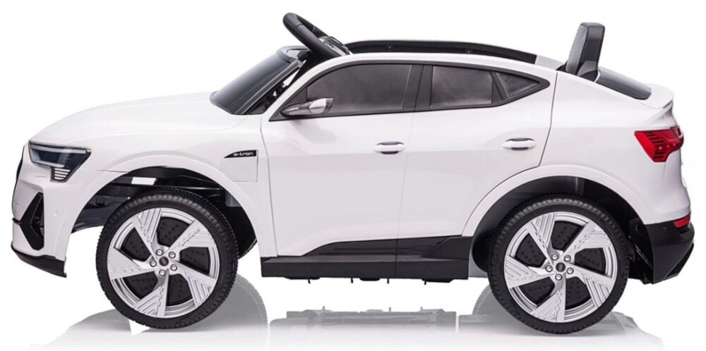 Samochód dla dziecka MILLY MALLY Audi E-Tron Sportback Biały emocje radosc licencja Audi luksus bezpieczenstwo zaawansowane technologie inspiracja do podrozowania w swiecie wyobazni