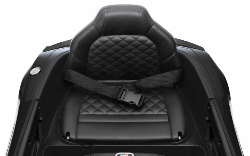 Samochód dla dziecka MILLY MALLY Audi R8 Spyder Czarny siedzisko kubelkowe wygodne wyprofilowane pas bezpieczenstwa wymiary 31 x 19 x 21 cm udzwig do 30 kg