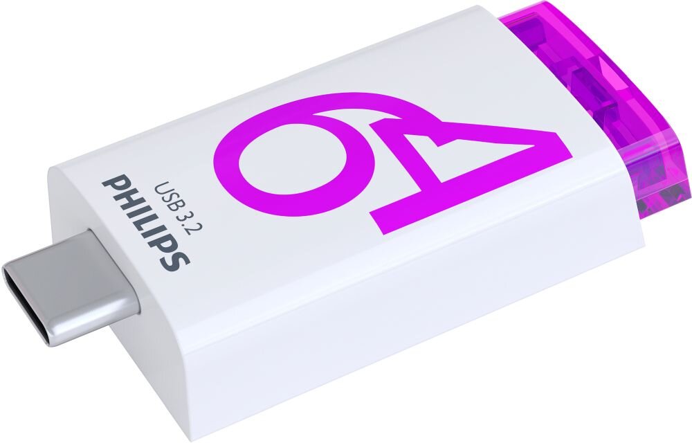 Pendrive PHILIPS Click system click usb-c latwosc uzycia