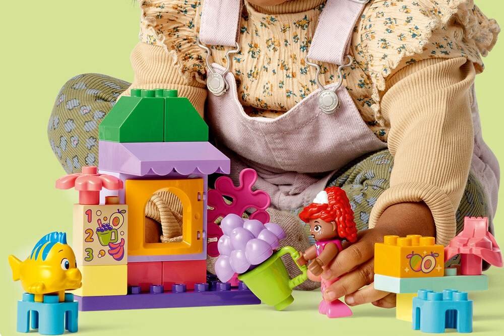 LEGO 10420 DUPLO Stoisko kawowe Arielki i Florka Prezent