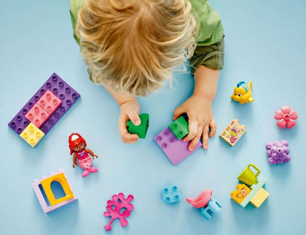LEGO 10420 DUPLO Stoisko kawowe Arielki i Florka umiejętności