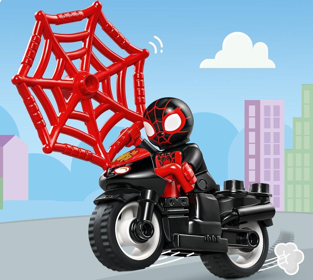 LEGO 10424 DUPLO Motocyklowa przygoda Spina  motocykl