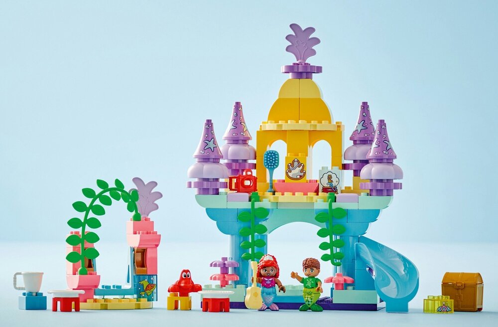 LEGO 10435 DUPLO Magiczny podwodny pałac Arielki Zamek 