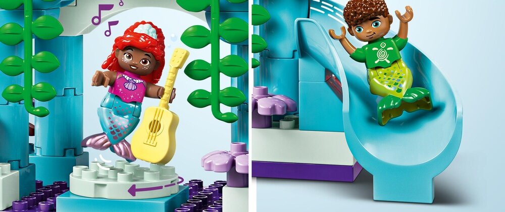 LEGO 10435 DUPLO Magiczny podwodny pałac Arielki  aparat