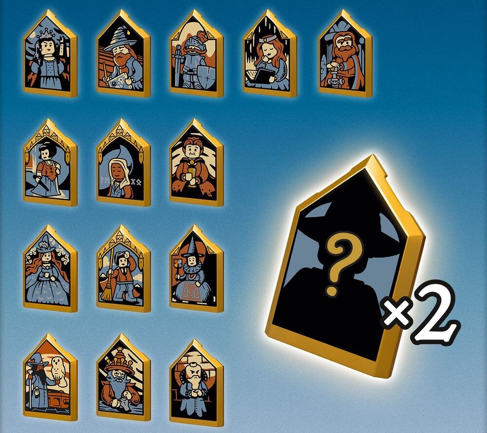 LEGO 76431 Harry Potter Zamek Hogwart: Zajęcia z eliksirów portrety
