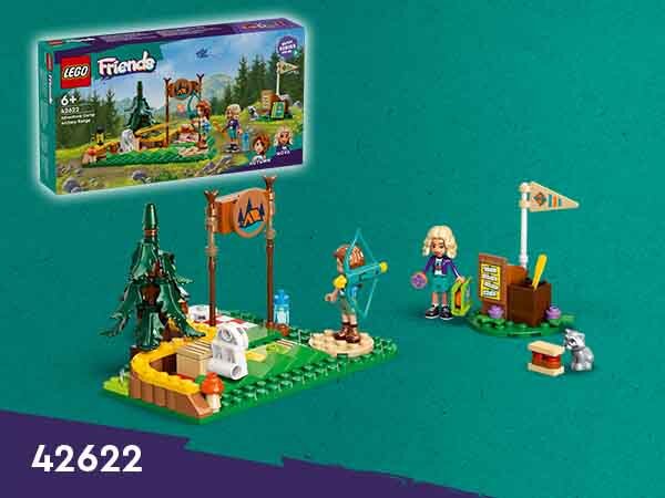 LEGO<sup>®</sup> Friends Strzelnica na letnim obozie łuczniczym (42622)
