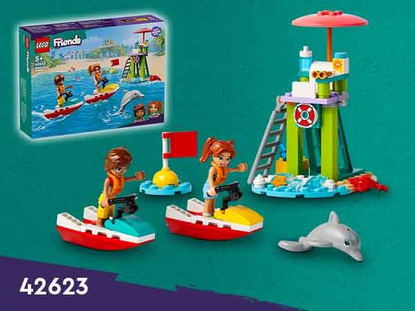 LEGO<sup>®</sup> Friends Plażowy skuter wodny (42623)