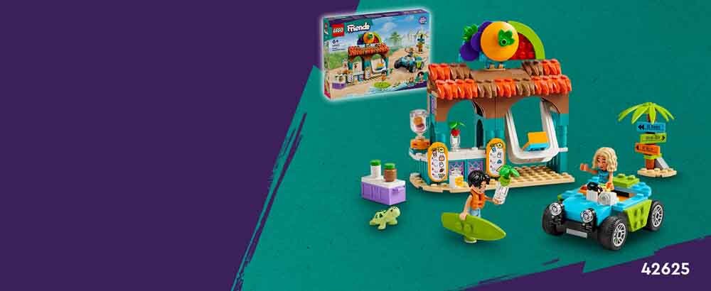 LEGO<sup>®</sup> Friends Plażowa budka z koktajlami (42625)
