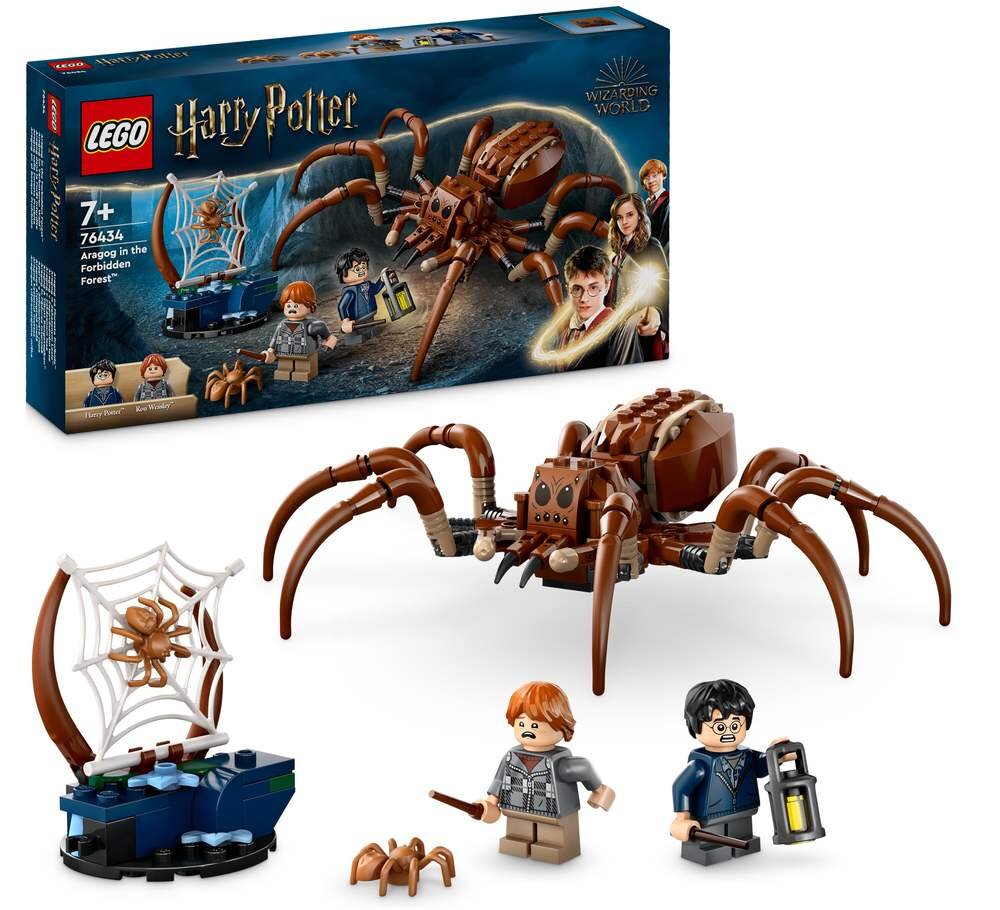 LEGO 76434 Harry Potter Aragog w Zakazanym Lesie Zestaw