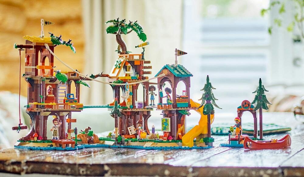 LEGO 42631 Friends Domek na drzewie na obozie kempingowym - niskie ceny ...