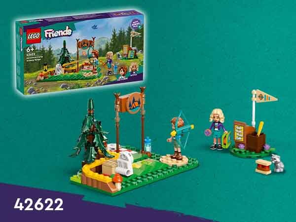 LEGO<sup>®</sup> Friends Strzelnica na letnim obozie łuczniczym (42622)