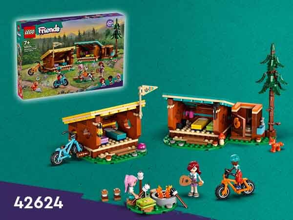 LEGO<sup>®</sup> Friends Przytulne domki na letnim obozie (42624)